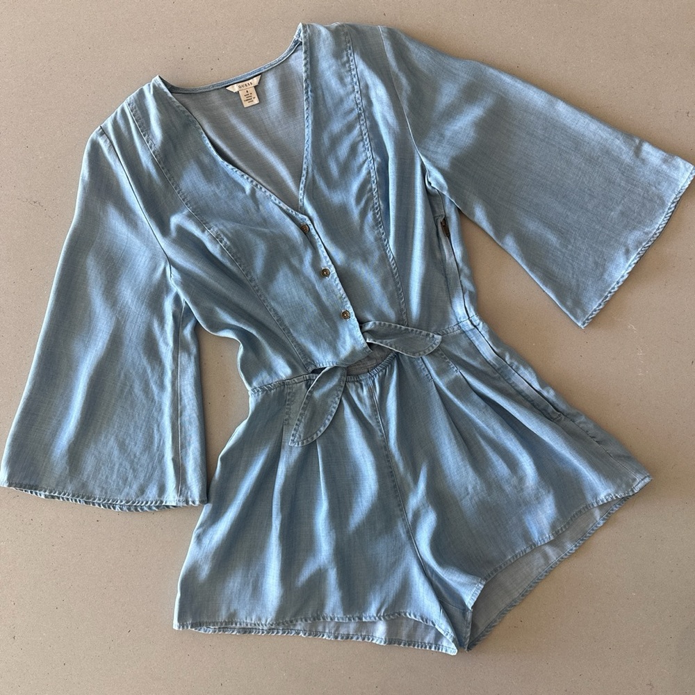 GUESS ROMPER DENIM WASH